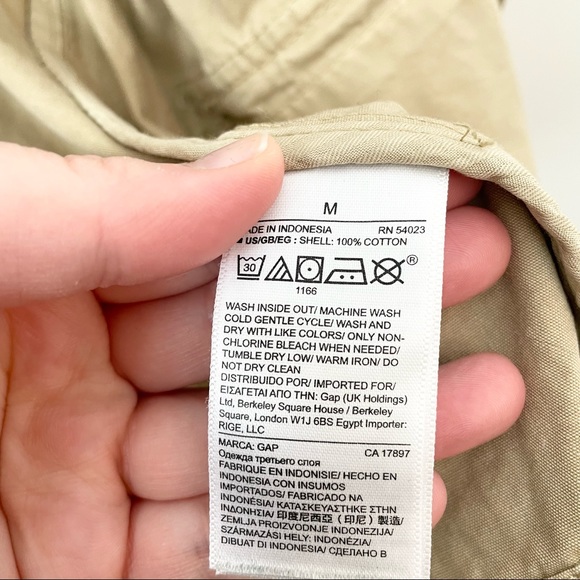Tan Utility Jacket // GAP - Picture 8 of 8